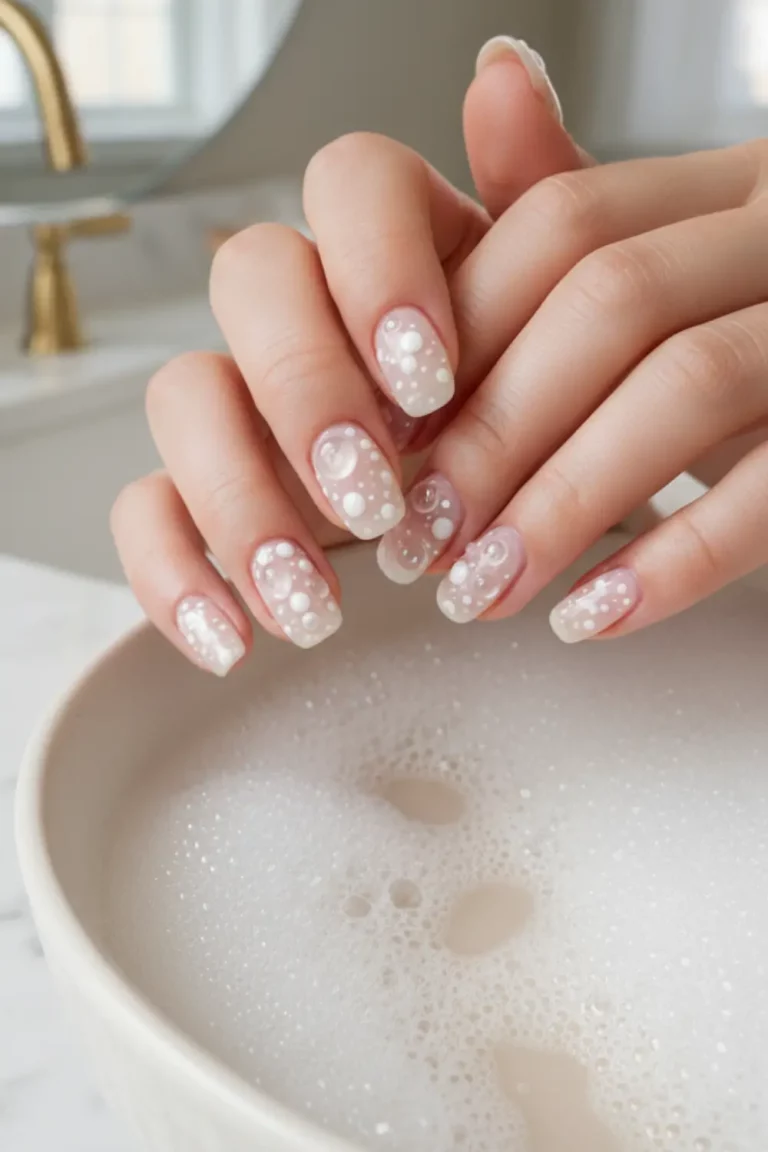 Bubble Bath Nails: The Perfect Manicure for Soft, Elegant Elegance 6 Bubble bath nails