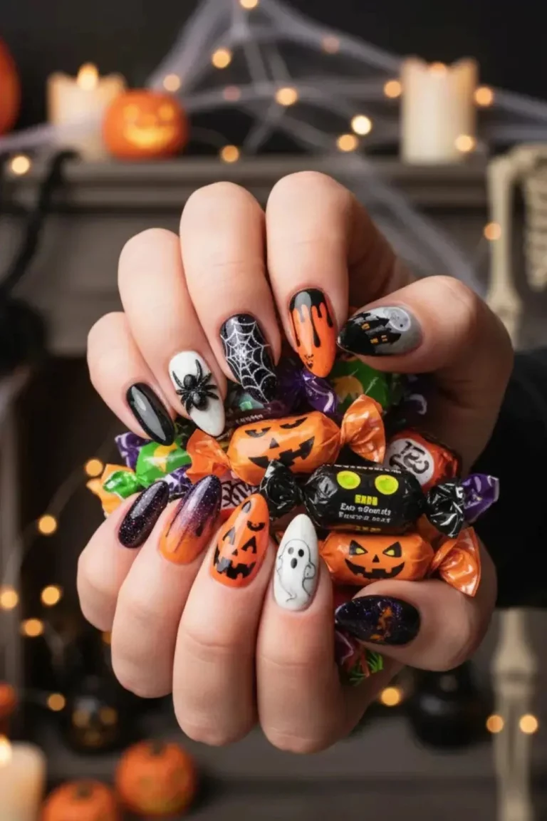 10 Spooky and Fun Halloween Nails Designs to Try 5 Halloween Nails