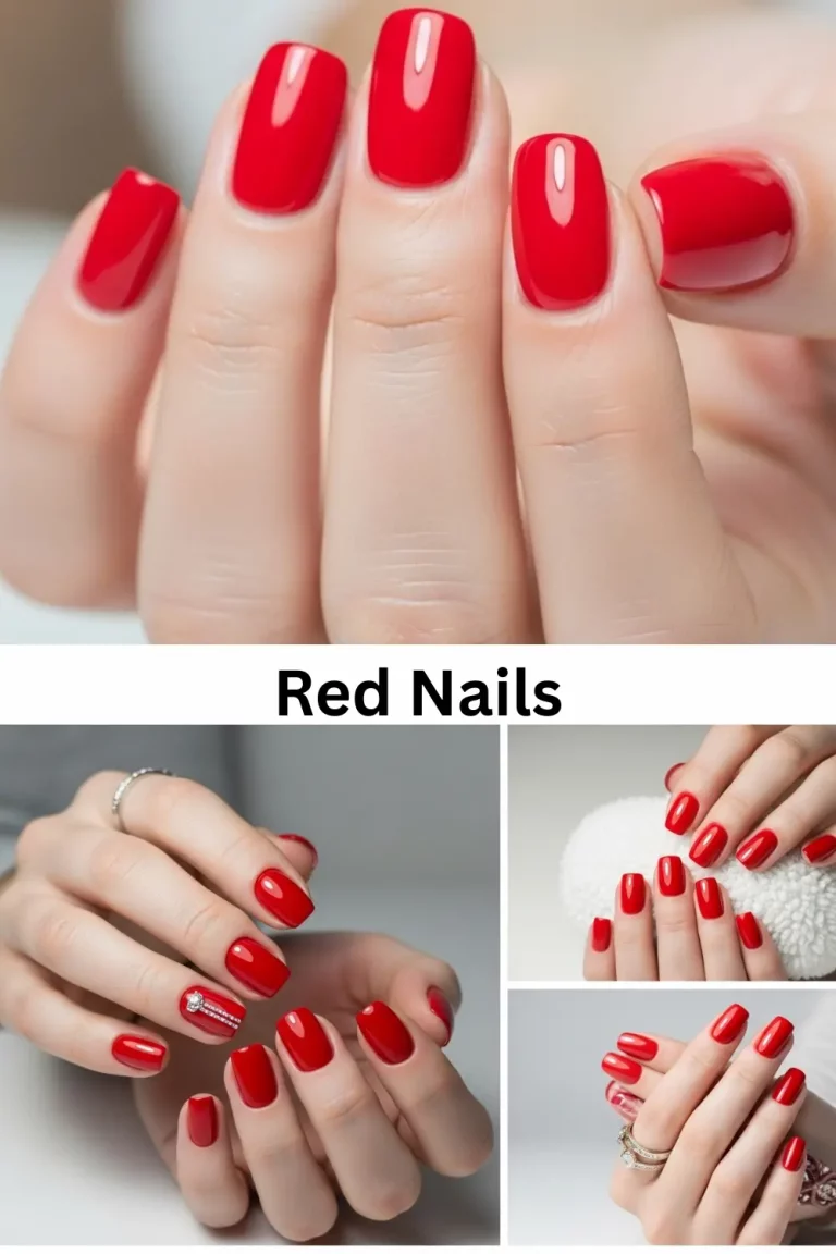Red Nails: Timeless Elegance for Every Occasion 5 Red Nails