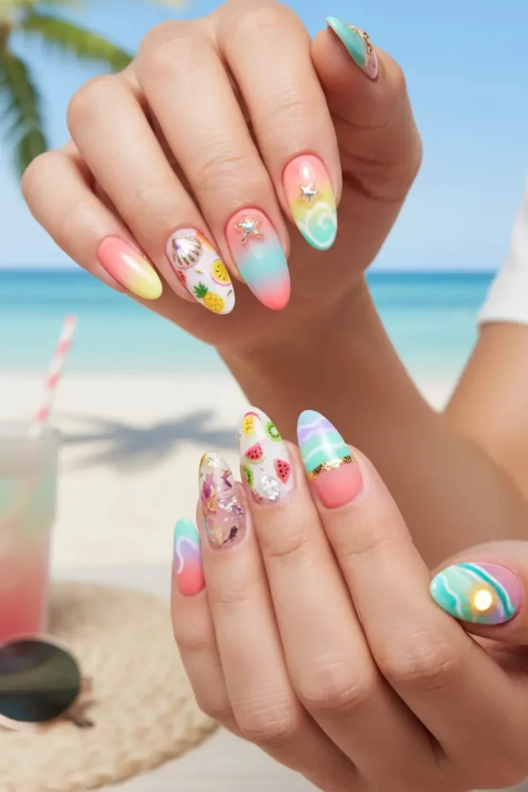 The Best Summer Nails 2025: Bright, Bold, and Beautiful Nail Art Ideas for Your Next Manicure 18 Summer Nails 2025