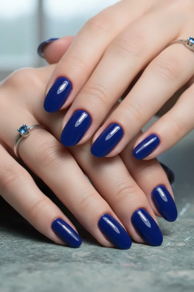 Blue Nails 2025: Bold, Cool, and Trendy Nail Designs 10 blue nails